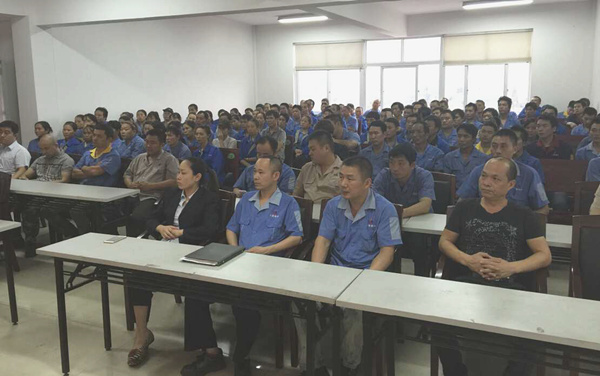 熱烈祝賀2015年9月溫州三聯(lián)鍛造有限公司管理升級(jí)正式啟動(dòng)！