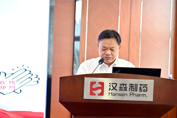 漢森制藥精益營銷管理升級推進辦主任、營銷副總裁敖凌松先生