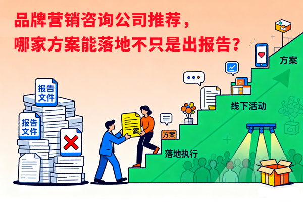 品牌營(yíng)銷咨詢公司推薦，哪家方案能落地不只是出報(bào)告？