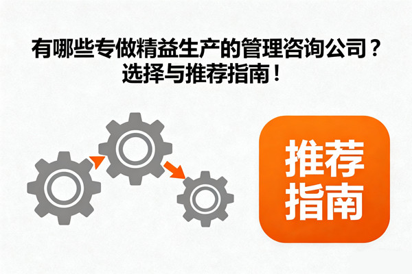 有哪些專做精益生產(chǎn)的管理咨詢公司？選擇與推薦指南！
