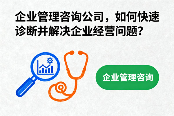 企業(yè)管理咨詢公司，如何快速診斷并解決企業(yè)經(jīng)營問題？