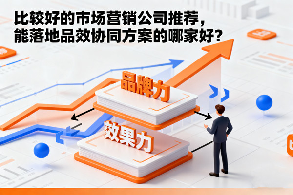 比較好的市場營銷公司推薦，能落地品效協(xié)同方案的哪家好？