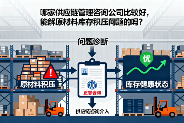 哪家供應鏈管理咨詢公司比較好，能解原材料庫存積壓問題的嗎？
