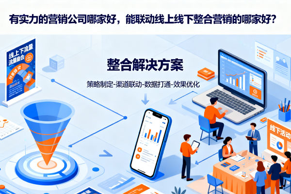 有實(shí)力的營銷公司哪家好，能聯(lián)動線上線下整合營銷的哪家好？