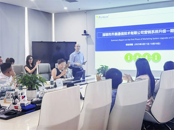 深圳市齊奧通信技術(shù)有限公司營銷系統(tǒng)管理升級咨詢項(xiàng)目總結(jié)大會