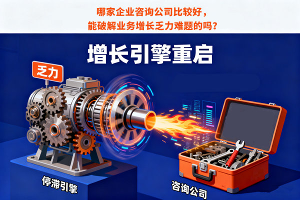 哪家企業(yè)咨詢公司比較好，能破解業(yè)務(wù)增長乏力難題的嗎？